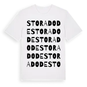 Stora Dode ordlek t-shirt – ekologisk bomull t-shirt från Pinshirt