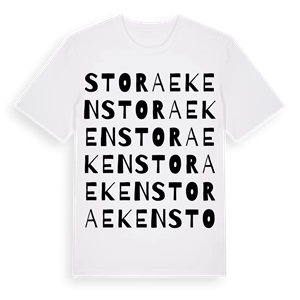 Stora Eken ordlek t-shirt – ekologisk bomull t-shirt från Pinshirt