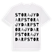 Stora Jydarp ordlek t-shirt