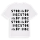 Stora Köpinge ordlek t-shirt