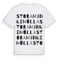 Stora Munkemölla ordlek t-shirt
