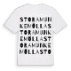 Stora Munkemölla ordlek t-shirt