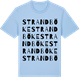 Blue Soul t-shirt med Strandböke ordlek t-shirt