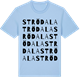 Blue Soul t-shirt med Strödala ordlek t-shirt