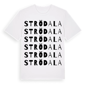 Strödala ordlek t-shirt – ekologisk bomull t-shirt från Pinshirt