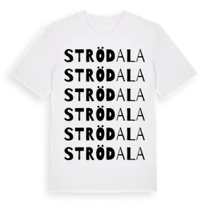 Strödala ordlek t-shirt – ekologisk bomull t-shirt från Pinshirt