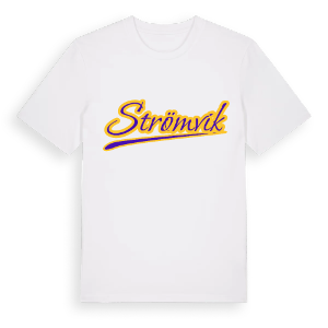 Strömvik baseball t-shirt – ekologisk bomull t-shirt från Pinshirt