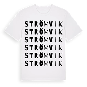 Strömvik ordlek t-shirt – ekologisk bomull t-shirt från Pinshirt