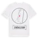 White t-shirt med Strövelstorp t-shirt
