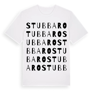 Stubbaro ordlek t-shirt – ekologisk bomull t-shirt från Pinshirt