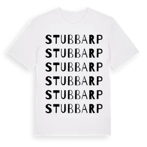 Stubbarp ordlek t-shirt – ekologisk bomull t-shirt från Pinshirt