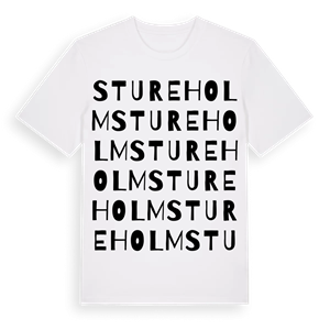 Stureholm ordlek t-shirt – ekologisk bomull t-shirt från Pinshirt