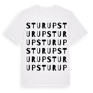 Sturup ordlek t-shirt – ekologisk bomull t-shirt från Pinshirt