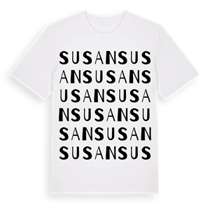 Susan ordlek t-shirt – ekologisk bomull t-shirt från Pinshirt