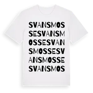 Svans Mosse ordlek t-shirt – ekologisk bomull t-shirt från Pinshirt