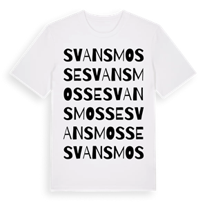 Svans mosse ordlek t-shirt – ekologisk bomull t-shirt från Pinshirt