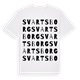 Svartsborg ordlek t-shirt