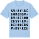 Blue Soul t-shirt med Svarvareboden ordlek t-shirt