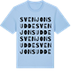 Blue Soul t-shirt med Sven Jons udde ordlek t-shirt