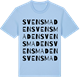Blue Soul t-shirt med Svensmaden ordlek t-shirt