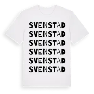 Svenstad ordlek t-shirt – ekologisk bomull t-shirt från Pinshirt