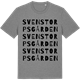 Mid Heather Gray t-shirt med Svenstorpsgården ordlek t-shirt
