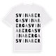 Svinaberga ordlek t-shirt