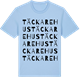 Blue Soul t-shirt med Täckarehus ordlek t-shirt