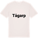 Vintage White t-shirt med Tågarp fetstil t-shirt