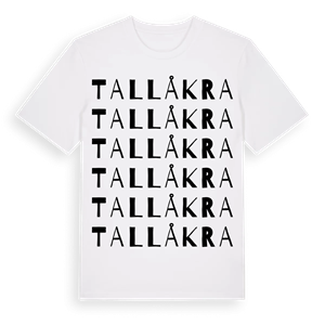 Tallåkra ordlek t-shirt – ekologisk bomull t-shirt från Pinshirt