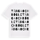 Tånga och Rögle ordlek t-shirt