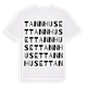 Tannhuset ordlek t-shirt