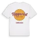 Täpperöd cirkel t-shirt