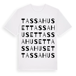 Tassahuset ordlek t-shirt – ekologisk bomull t-shirt från Pinshirt