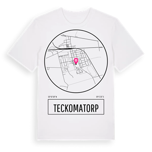 Teckomatorp t-shirt – ekologisk bomull t-shirt från Pinshirt