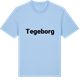 Blue Soul t-shirt med Tegeborg fetstil t-shirt
