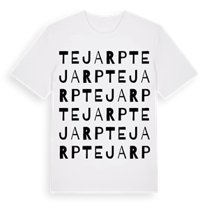 Tejarp ordlek t-shirt – ekologisk bomull t-shirt från Pinshirt