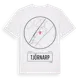 White t-shirt med Tjörnarp t-shirt