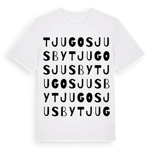 Tjugosjus by ordlek t-shirt – ekologisk bomull t-shirt från Pinshirt
