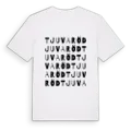 Tjuvaröd ordlek t-shirt