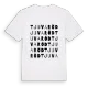 Tjuvaröd ordlek t-shirt
