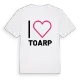 Jag älskar Toarp t-shirt stort tryck