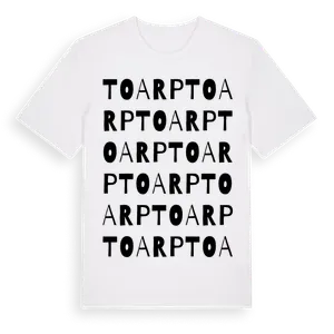 Toarp ordlek t-shirt – ekologisk bomull t-shirt från Pinshirt