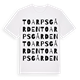 Toarpsgården ordlek t-shirt