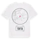 White t-shirt med Tofta t-shirt