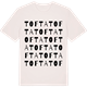 Vintage White t-shirt med Tofta ordlek t-shirt