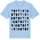 Blue Soul t-shirt med Tofta vång ordlek t-shirt