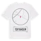 White t-shirt med Toftaholm t-shirt