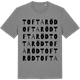 Mid Heather Gray t-shirt med Toftaröd ordlek t-shirt