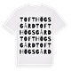 Tofthögs gård ordlek t-shirt